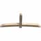 Ekena Millwork Bellingham Rough Sawn Timber Gable Bracket, Douglas Fir, 96"W x 40"H x 6"D x 6"F, 10/12 Pitch GBW096X40X0606BEL00RDF - alternate 5